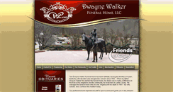 Desktop Screenshot of dwaynewalkerfuneralhome.com